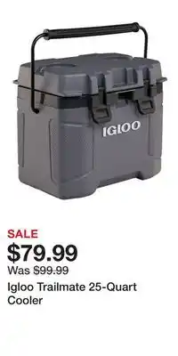 Cabela's Igloo Trailmate 25-Quart Cooler offer