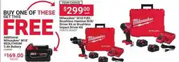 Ace Hardware Milwaukee M18 FUEL Brushless Hammer Drill/Driver Kit or Brushless Impact Driver Kit offer