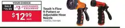 Ace Hardware Touch 'n Flow 9‑Pattern or Adjustable Hose Nozzle offer