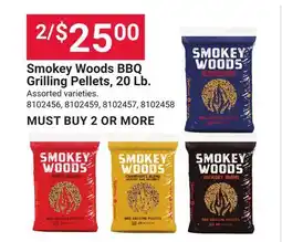 Ace Hardware Smokey Woods BBQ Grilling Pellets, 20 Lb offer