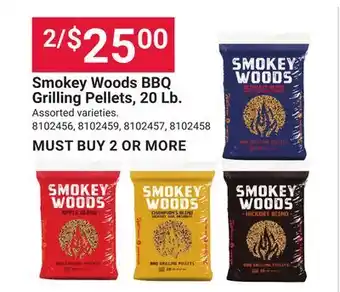 Ace Hardware Smokey Woods BBQ Grilling Pellets, 20 Lb offer