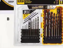 Ace Hardware 20 Pc. BLACK & GOLD Drill Bit Set offer