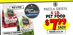 Ollie's PAULA DEEN PET FOOD offer