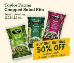 Sprouts Farmers Market Taylor Farms Chopped Salad Kits offer