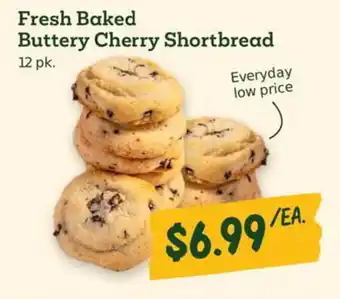 Sprouts Farmers Market Fresh Baked Buttery Cherry Shortbread 12 pk. offer