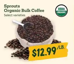 Sprouts Farmers Market Sprouts Organic Bulk Coffee offer