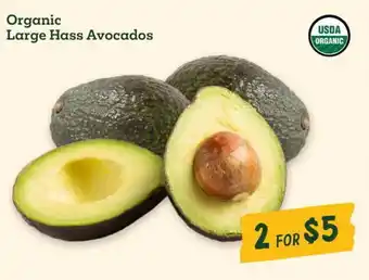 Sprouts Farmers Market Organic Large Hass Avocados offer