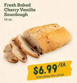 Sprouts Farmers Market Fresh Baked Cherry Vanilla Sourdough offer