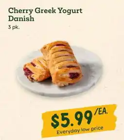 Sprouts Farmers Market Cherry Greek Yogurt Danish offer