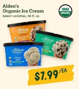 Sprouts Farmers Market Alden's Organic Ice Cream offer