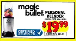 Ollie's PERSONAL BLENDER offer
