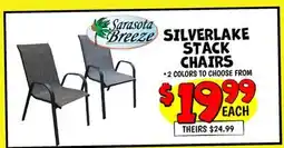 Ollie's Sarasota Breeze SILVERLAKE STACK CHAIRS offer