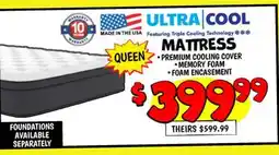 Ollie's QUEEN MATTRESS offer