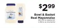 ShopRite Bowl & Basket Real Mayonnaise offer