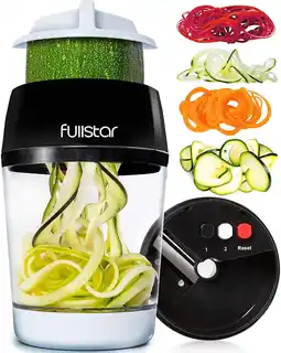 Walmart Fullstar Adjustable Vegetable Spiralizer offer