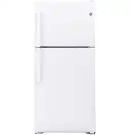 Walmart GE 21.9 Cu. Ft. Top-Freezer Refrigerator offer