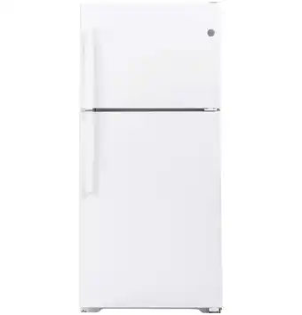Walmart GE 21.9 Cu. Ft. Top-Freezer Refrigerator offer