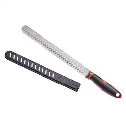Walmart AC BBQ 12 in High-Carbon Steel Carving Knife with Protective Cover offer
