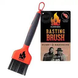 Walmart AC BBQ Silicone Stain-Resistant Wide Basting Brush with Kickstand offer