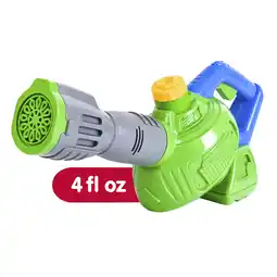 Walmart Play Day Bubble Leaf Blower, 4 Fluid Ounces of Bubbles, Children Ages 3+ (Requires 3 AA Batteries) offer