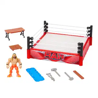 Walmart WWE Knuckle Crunchers Rebound Ring & Action Figure, Playset with Seth Rollins Mini Figure offer