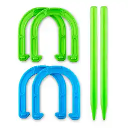 Walmart Play Day Horseshoe Game Set Fun for All Ages, Indoor & Outdoor, Children to Adult Ages 3+ offer