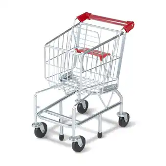 Walmart Melissa & Doug Toy Shopping Cart with Sturdy Metal Frame offer
