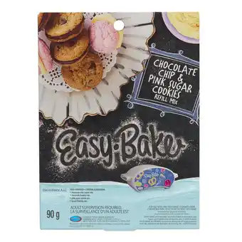Walmart Easy-Bake Ultimate Oven Toy, Refill Mix, Chocolate Chip and Pink Sugar Cookies, Play Food, Aged 8 up offer