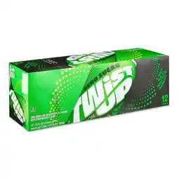 Walmart Great Value Twist Up Zero Sugar Lemon Lime Soda Pop, 12 fl oz, 12 Pack Cans offer