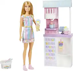 Walmart Barbie Careers Ice Cream Shop Playset with Blonde Doll, Ice Cream Machine, Molds, Dough, Accessories offer