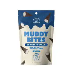 Walmart Muddy Bites Cookies 'N Cream Waffle Cone Snacks, 2.33 oz offer