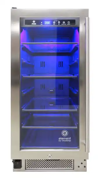Walmart Connoisseur Series 33 Single-Zone Beverage Cooler (Left Hinge) offer