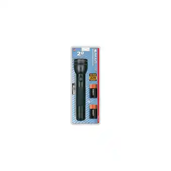 Walmart Maglite Heavy-Duty Incandescent 2-Cell D Flashlight, Gray offer