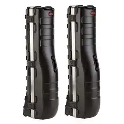 Walmart SKB Cases ATA Deluxe Hard Plastic Storage Wheeled Golf Bag Travel Case (2 Pack) offer