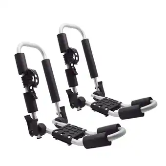 Walmart Ozark Trail J-Bar Canoe Boat Kayak Rack, 1 Pair Aluminum Top Mount Carrier for Car Trunk SUV,160 lbs offer