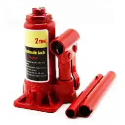 Walmart Stark USA 2 Ton (4,400LB) Hydraulic Welded Bottle Jack, Red offer