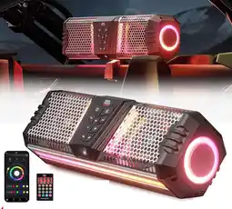 Walmart Kemimoto Midnight S40 16in Rgb Utv Sound Bar 300W Peak Power for Golf Cart Atv for 1-2 in Roll Bar offer