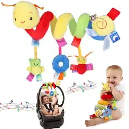 Walmart Keyohome Kid Baby Crib Cot Pram Hanging Rattles Spiral Stroller and Car Seat Toy with Ringing Bell offer