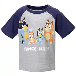 Walmart Bluey Bingo Dad Big Boys Matching Family T-Shirt Toddler to Big Kid offer