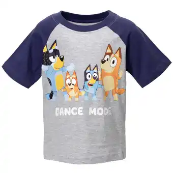 Walmart Bluey Bingo Dad Big Boys Matching Family T-Shirt Toddler to Big Kid offer