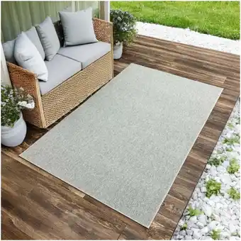 Walmart Koeckritz Rugs Husky Gray 6'x9' Standard Area Rug for Indoor or Outdoor Living Spaces offer