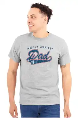 Walmart World's Greatest Dad Number 1 Father Men's Graphic T Shirt Tees Brisco Brands S offer