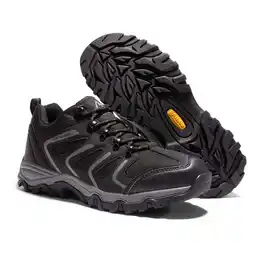 Walmart Nortiv 8 Men's Low Top Waterproof Outdoor Hiking Work Boots Shoes Black/Dark/Grey Size 10.5 offer