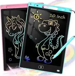 Walmart 2 Pack LCD Writing Tablet for Kids 10 inch,Doodle Board, Preschool Toys for 3+ Kids offer