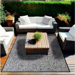Walmart Koeckritz Rugs Premium 8'x10' Pavement Indoor/Outdoor Turf Rug - Ideal for Patios, Decks offer