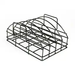 Walmart Steven Raichlen Stainless Steel Ultimate Rib Rack, Black offer