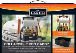 Walmart Mr. Bar-B-Q Collapsible Grilling Caddy, Portable BBQ Organizer for Camping and Cookouts offer