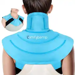 Walmart Ice Pack for Neck and Shoulders Pain Relief, Comfytemp Upgrade Hot Cold Therapy Neck Wrap offer