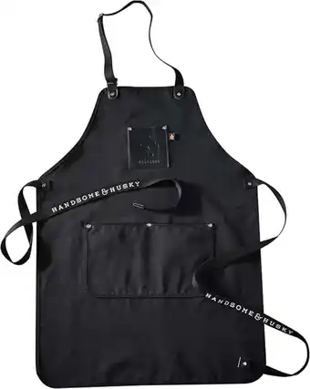 Walmart AC BBQ Durable Fabric 3-Pocket Cooking Apron in Black for Outdoor Grilling offer