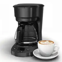 Walmart Moifoi 5-Cup Programmable Drip Coffee Maker, Brewing Machine with Timer, Keep Warm Function offer